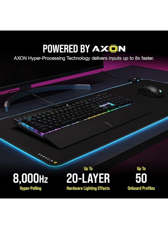 كورسير CORSAIR K70 RGB PRO Mechanical Gaming Keyboard with CHERRY MX Switches - Image 3