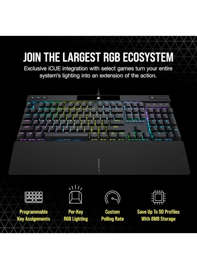كورسير CORSAIR K70 RGB PRO Mechanical Gaming Keyboard with CHERRY MX Switches - Image 5