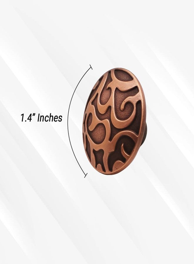 VOLO Rose Gold Cabinet Knob/Drawer Cabinet Knobs/Wardrobe Door Knobs/Cupboard Drawer Pull Handle/Kitchen Drawer Knob/Pulls (Knob_S-149_Rose Gold) (2) - Image 2