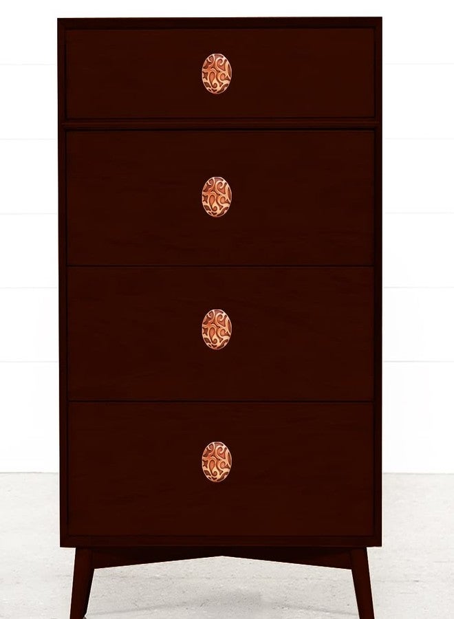 VOLO Rose Gold Cabinet Knob/Drawer Cabinet Knobs/Wardrobe Door Knobs/Cupboard Drawer Pull Handle/Kitchen Drawer Knob/Pulls (Knob_S-149_Rose Gold) (2) - Image 5