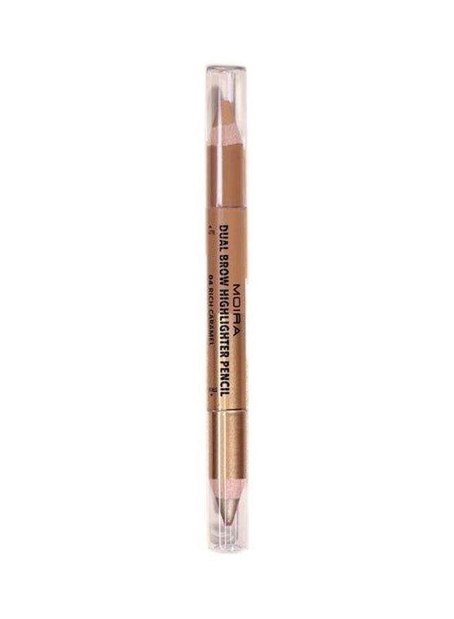 moira Dual Brow Highlighter (004, Rich Caramel)