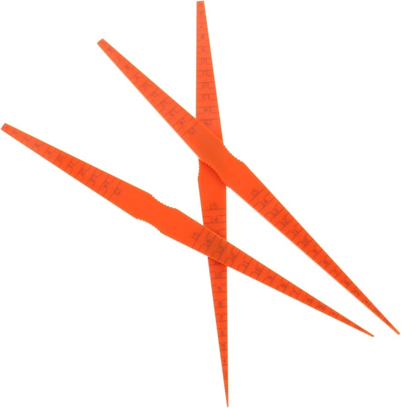 Taper Gauge Thickness Measuring Tool 3pcs Set High Precision for Car Door Panel Gaps Engine Hood Alignment - Image 1