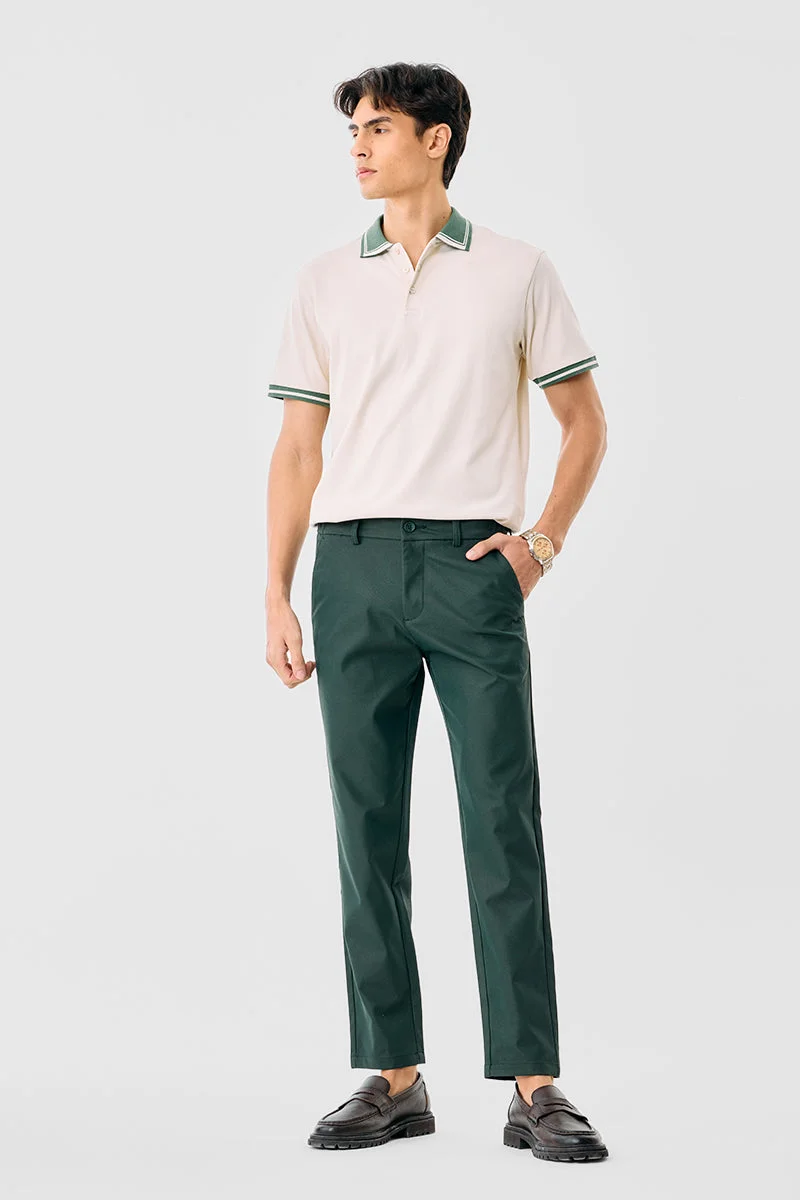 SNITCH Twill Regular Fit Trousers