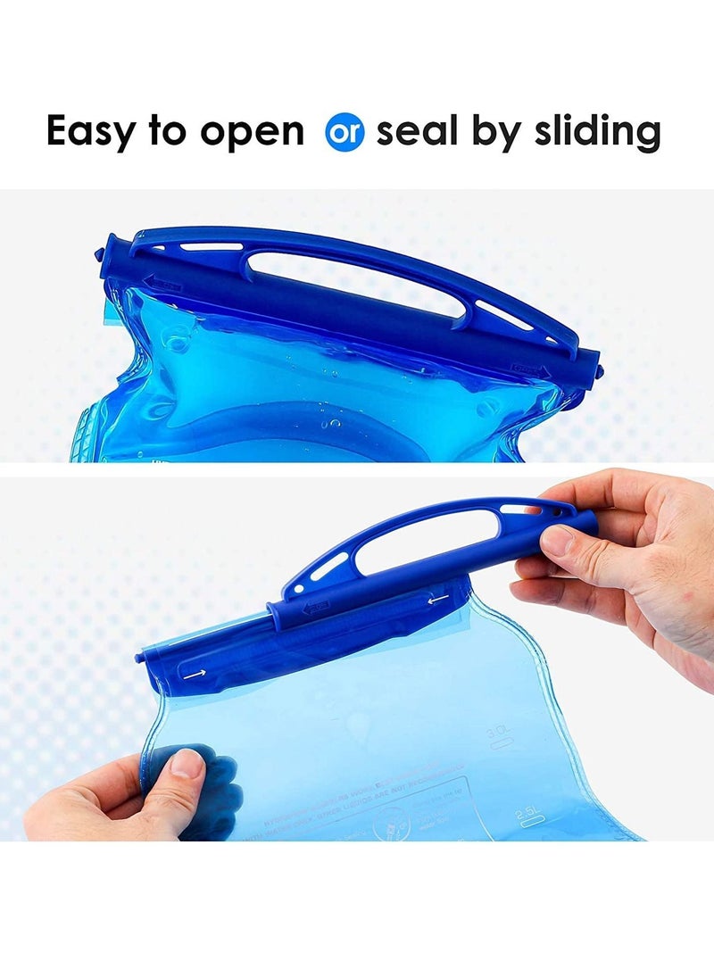 SYOSI - Hydration Bladder Water Bladder BPA Free 2 Liter Large Opening Water Reservoir Leak Proof Military Water Storage Bladder Bag for Cycling Hiking Camping Biking Running - Image 1