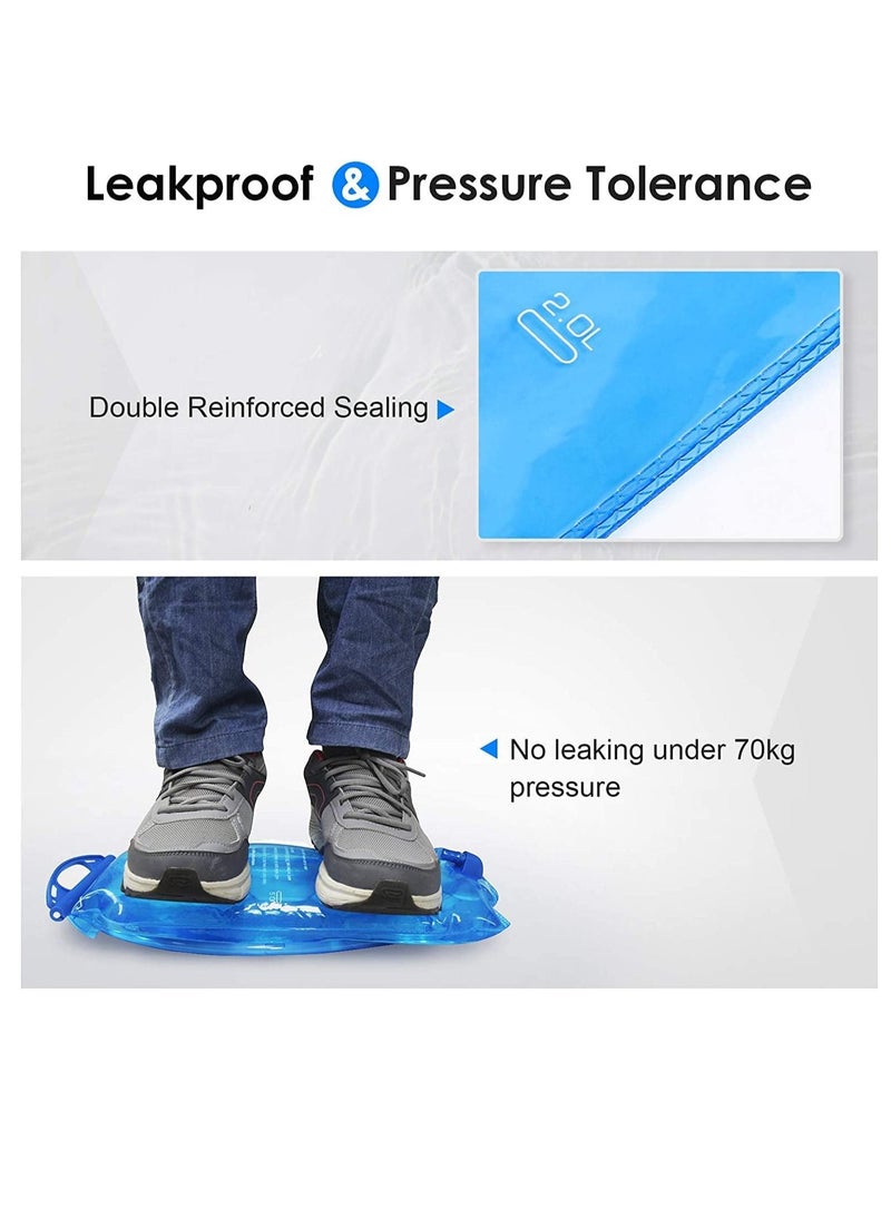 SYOSI - Hydration Bladder Water Bladder BPA Free 2 Liter Large Opening Water Reservoir Leak Proof Military Water Storage Bladder Bag for Cycling Hiking Camping Biking Running - Image 1