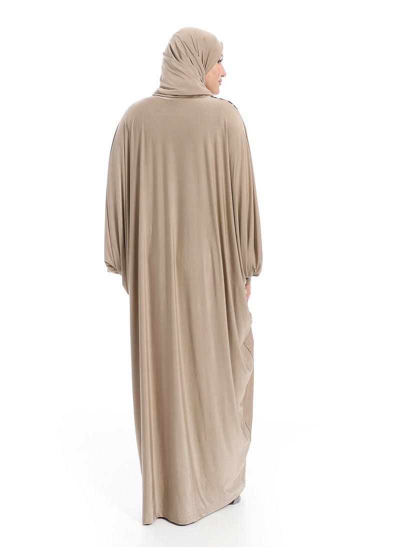 سيزار اسدال صلاة حريمي مزود بنقش تايجر  - Image 4