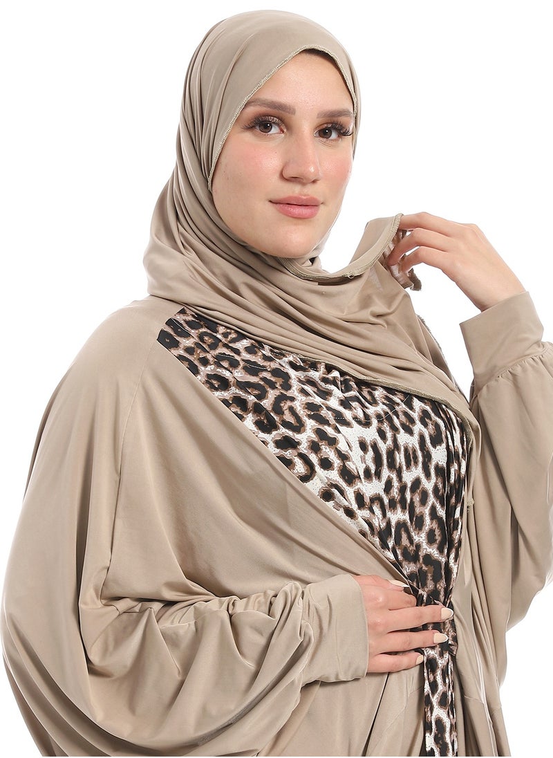 سيزار اسدال صلاة حريمي مزود بنقش تايجر  - Image 5
