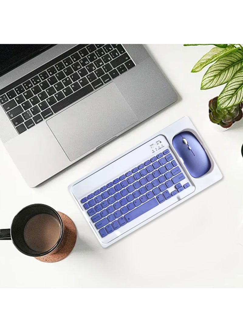 MAKS & CO. Bluetooth Keyboard and Mouse Combo – Rechargeable Wireless Set for Phones & Tablets - Image 2