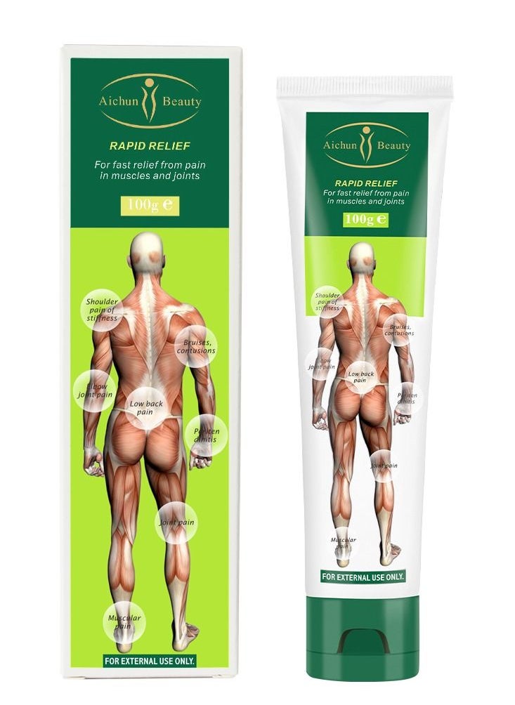 Aichun beauty Rapid Relief for Pain in Muscles and Joints 100g 