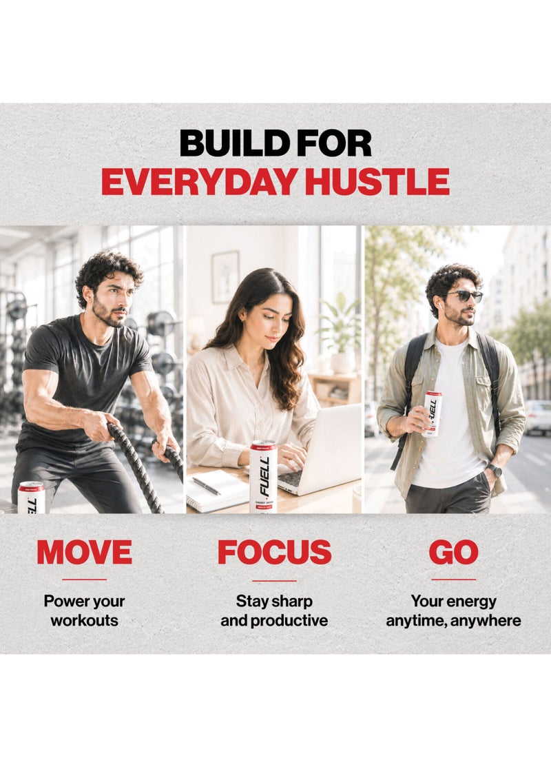 Fuell Hibiscus Burst Energy Drink Can - Image 5