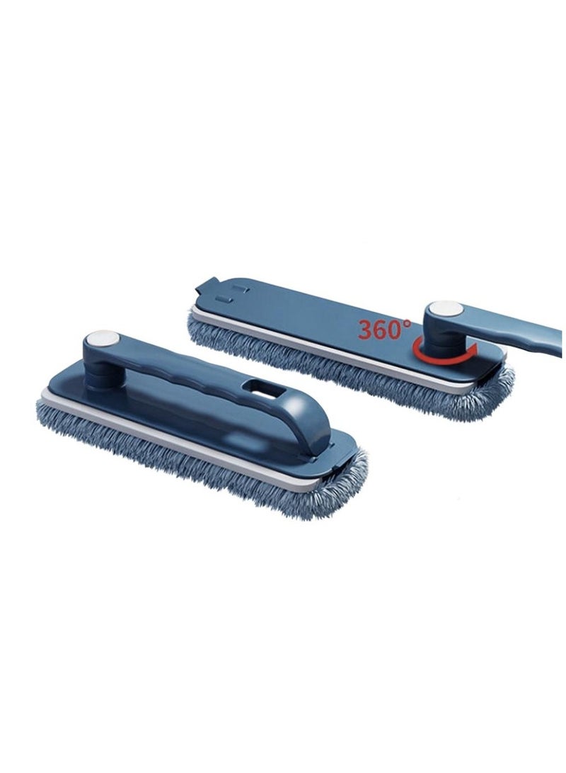Alissa 2 in 1 Mini Triangle Mop 360 Degree Rotatable Cleaning Mop Adjustable Spin Scrubber Tool Cordless and Handheld Bathroom Scrubber for Tub Tile Floor Wall and Kitchen  - Image 4