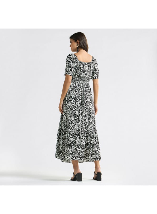 Splash FAV Zebra Print Dress  - Image 3