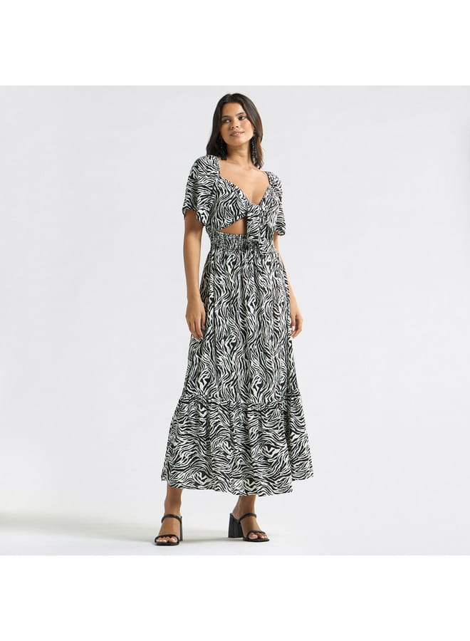 Splash FAV Zebra Print Dress  - Image 2