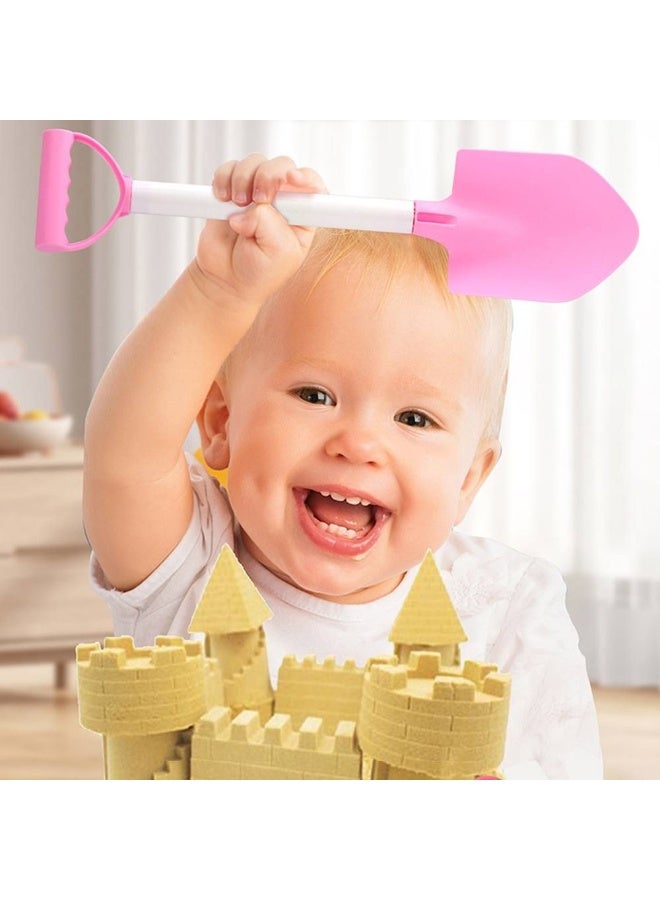 مجموعة ألعاب الشاطئ الملونة الإبداعية دلو بلاستيكي قابل للطي مجموعة حفر الرمل إبريق سقي ألعاب للأطفال لعبة رمل للجنسين - Image 4