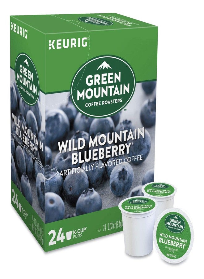 Green Mountain Coffee Roasters قهوة غرين ماونتن، عبوة كبسولات وايلد ماونتن بلوبيري كي-كاب لأجهزة كيوريج، 24 كبسولة - Image 2
