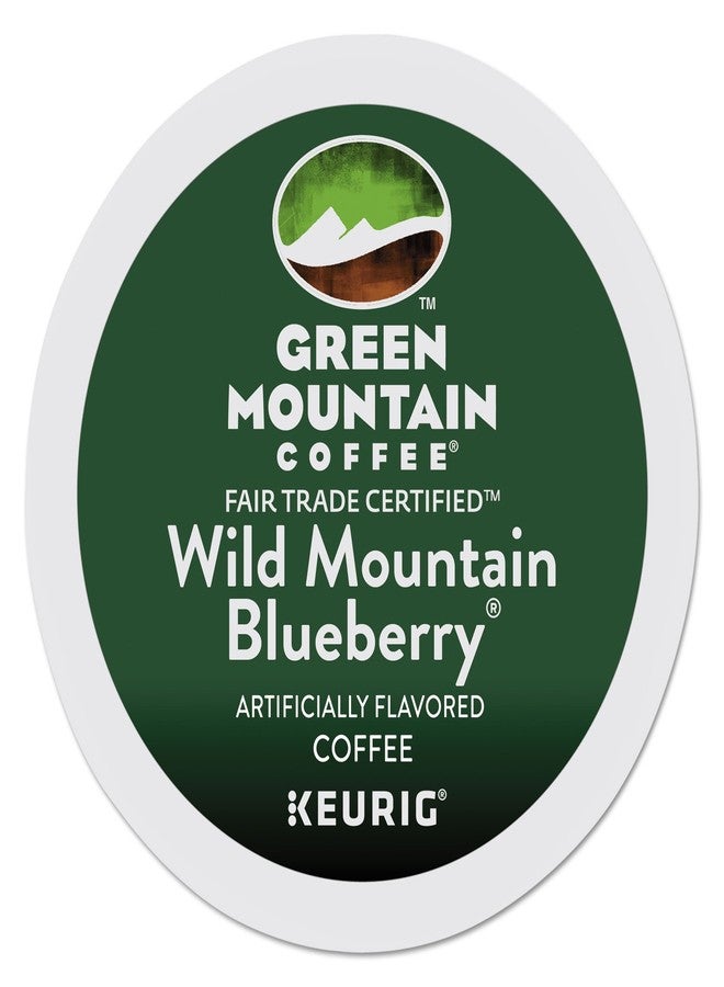 Green Mountain Coffee Roasters قهوة غرين ماونتن، عبوة كبسولات وايلد ماونتن بلوبيري كي-كاب لأجهزة كيوريج، 24 كبسولة - Image 1