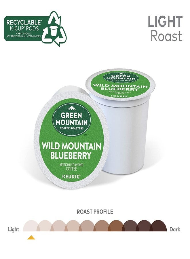 Green Mountain Coffee Roasters قهوة غرين ماونتن، عبوة كبسولات وايلد ماونتن بلوبيري كي-كاب لأجهزة كيوريج، 24 كبسولة - Image 4