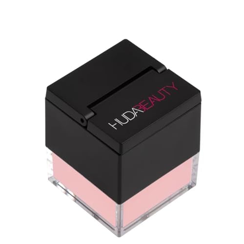 Huda Huda Beauty Mini Easy Bake Loose Baking  Setting Powder  Cherry Blossom Cake fair to medium with true pink undertones 021 oz  6 g