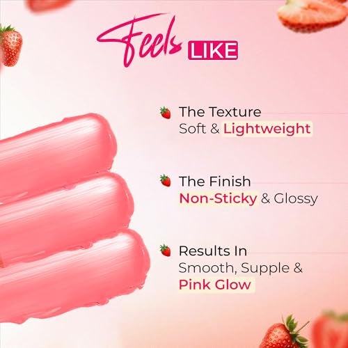 Nimson Vasojelly Strawberry Crush Petroleum Jelly, 48-hour moisturisation, For perfect, pink, and plump skin - 50ml (Pack of 2) - Image 4