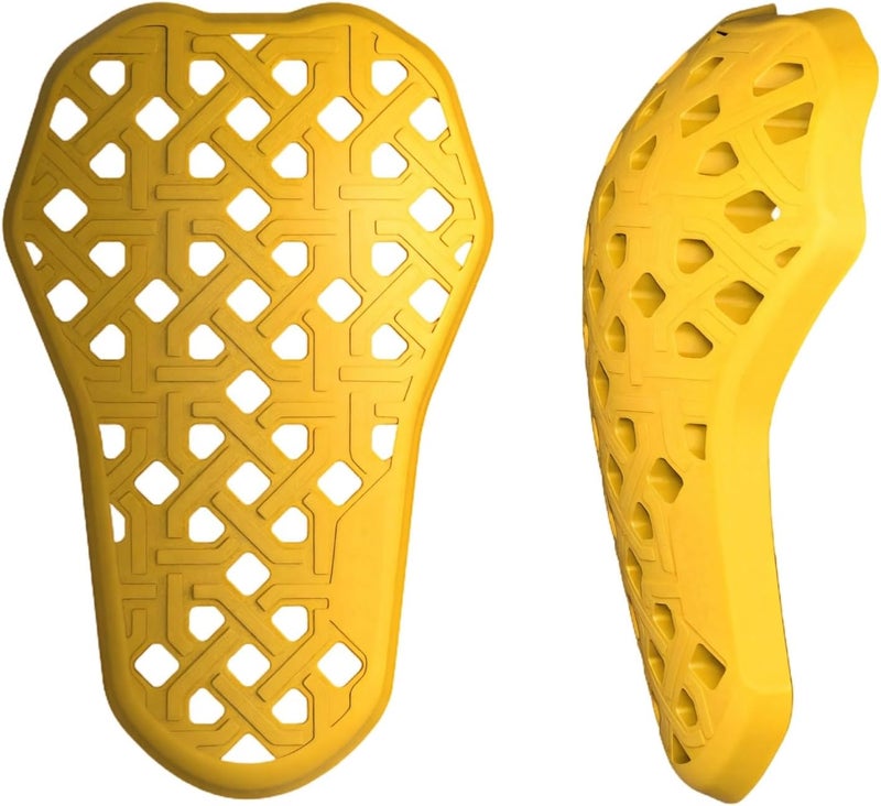 Motorcycle Armor Inserts Ce Level 2 for Elbows and Knees, Protective Gear for Riders, Lightweight and Breathable - Image 1
