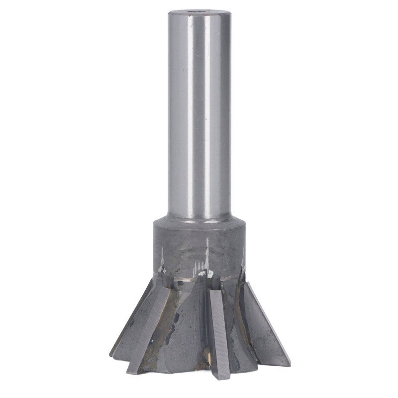 Dovetail Milling Cutter 60mm 6 Flute Carbide - High Efficiency Integrally Formed Dovetail Slot Cutter for Industrial CNC Metal Cutting - Image 1