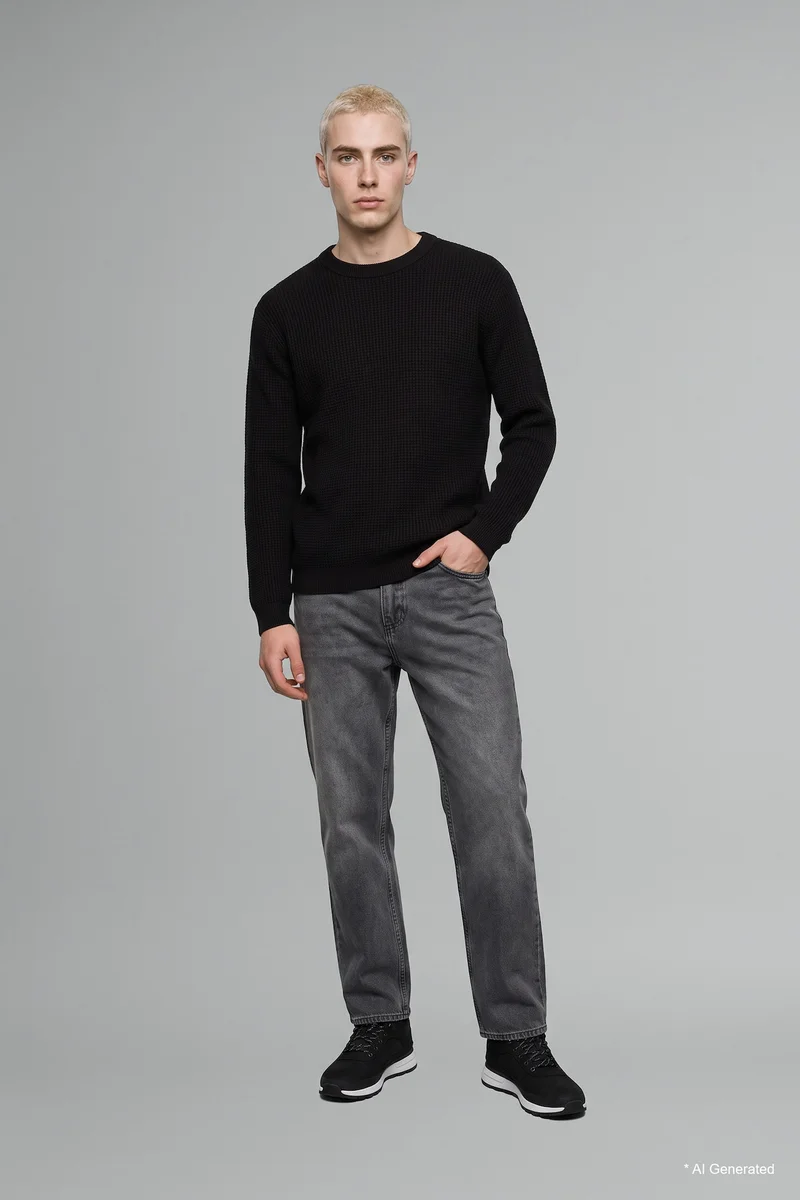 Baggy Fit Wide Leg Regular Waist Jeans
