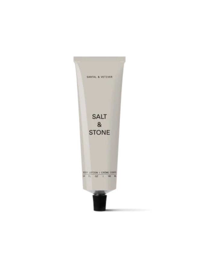 SALT & STONE Body Lotion - Santal & Vetiver 100ml - Image 1