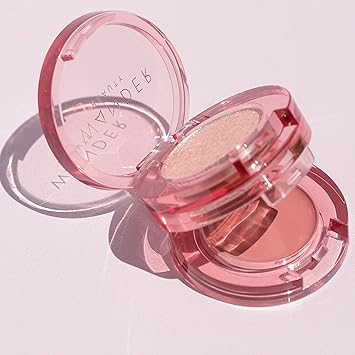 Wander Beauty Double Date Eye Shadow Duo Eye CandyCrush Rose Gold Shimmer Muted Mauve Cream High Pigment Eye Shadow Palette Satin Shimmer Eyeshadow Eye Makeup With Vitamin E 007 oz - Image 3