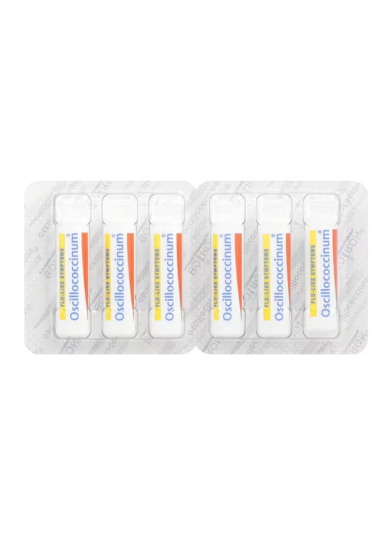 Boiron Oscillococcinum Flu-Like Symptoms 6 Doses 0.04 oz Each  - Image 2