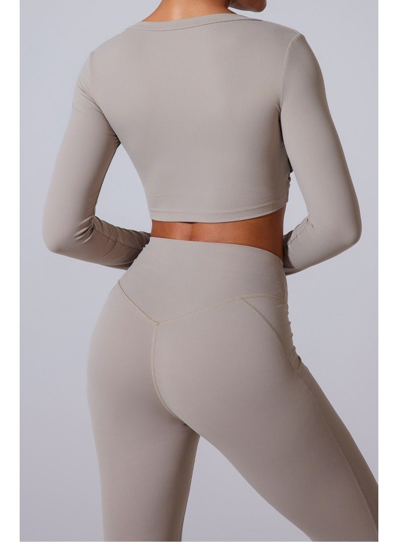 New Product Style Body Shaping Sports and Leisure Yoga Clothing Set - Image 3