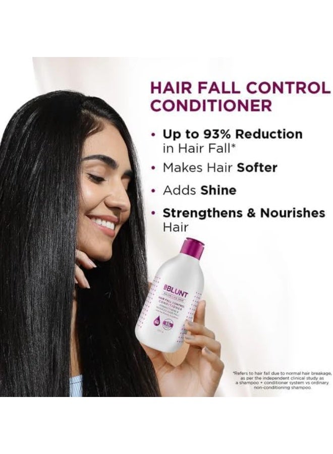 BBlunt Hair Fall Control Conditioner Pea Protein & Caffeine for Stronger Hair - 250 g - Image 4