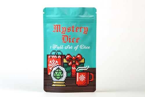 1985 Games Holiday Mystery Dice Bag Unique DND Gifts for Role Playing Tabletop Games Pack of 1 - Image 1