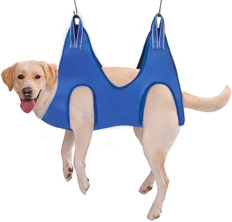 Mokshith Pet Dog Grooming Hammock Harness for Cats Sling for Helper for Trimming Nail Bathing Washing Eye Care - Image 1