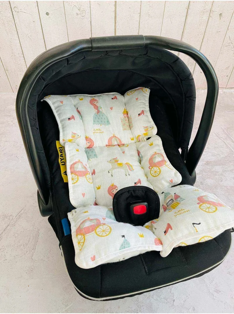 juniperus Muslin Stroller Cover and Infant Carrier Cushion
