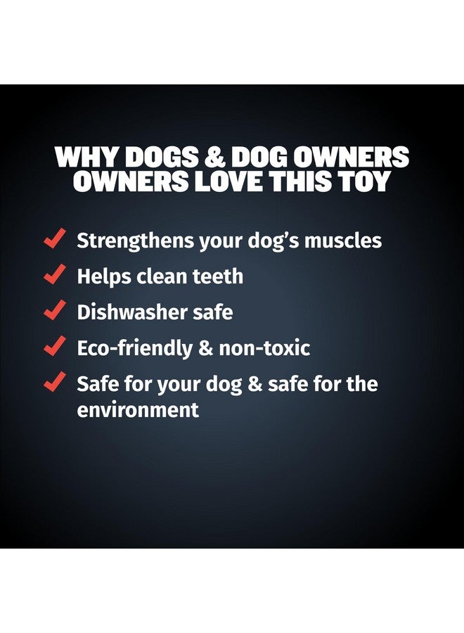 BULLY MAX Chew Ring Toy Long Lasting Dog Chew Toy For Power Chewers, Big Dogs, & Pit Bulls. Improves Mental Health, Keeps Dogs Busy For Hours. - Image 4