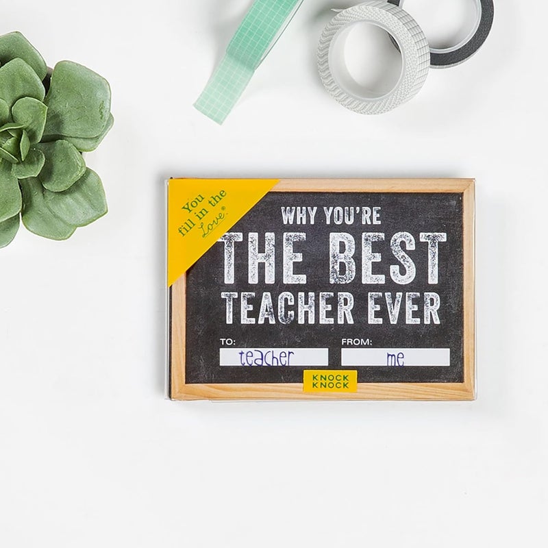 Knock Knock Why You're the Best Teacher Ever Notes (You Fill in the Love) - Image 4
