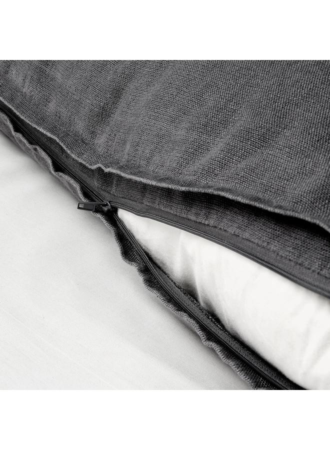 Zaboon Cushion Cover, Dark Grey, 65X65 Cm - Image 4