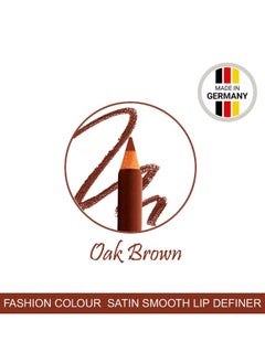 Fashion Colour Platinum Satin Smooth Lip Liner Long Lasting Matte Finish Waterproof Oak Brown  - Image 3