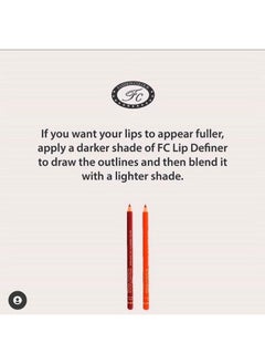 Fashion Colour Platinum Satin Smooth Lip Liner Long Lasting Matte Finish Waterproof Oak Brown  - Image 4