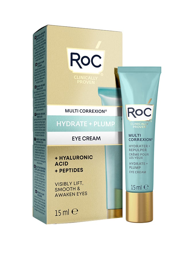 RoC Multi Correxion Hydrate + Plump Eye Gel Cream 15Ml - Image 1