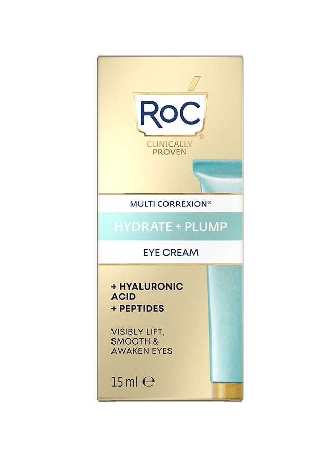 RoC Multi Correxion Hydrate + Plump Eye Gel Cream 15Ml - Image 3