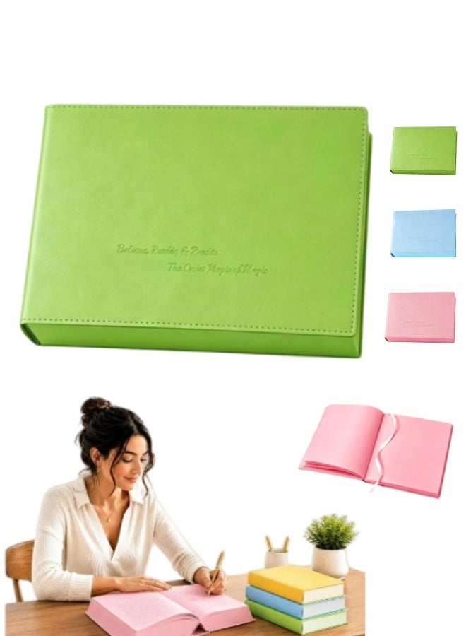 YINPAGE A5 Extra Thick 720 Pages Hardcover Notebook, Colorful 80gsm Paper with Ribbon Bookmark, Large Capacity Diary - Image 1
