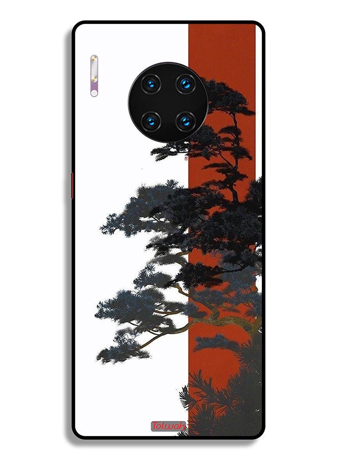 Tolwak Huawei Mate 30 Pro 4G Protective Case Cover Tree Artwork - Image 2