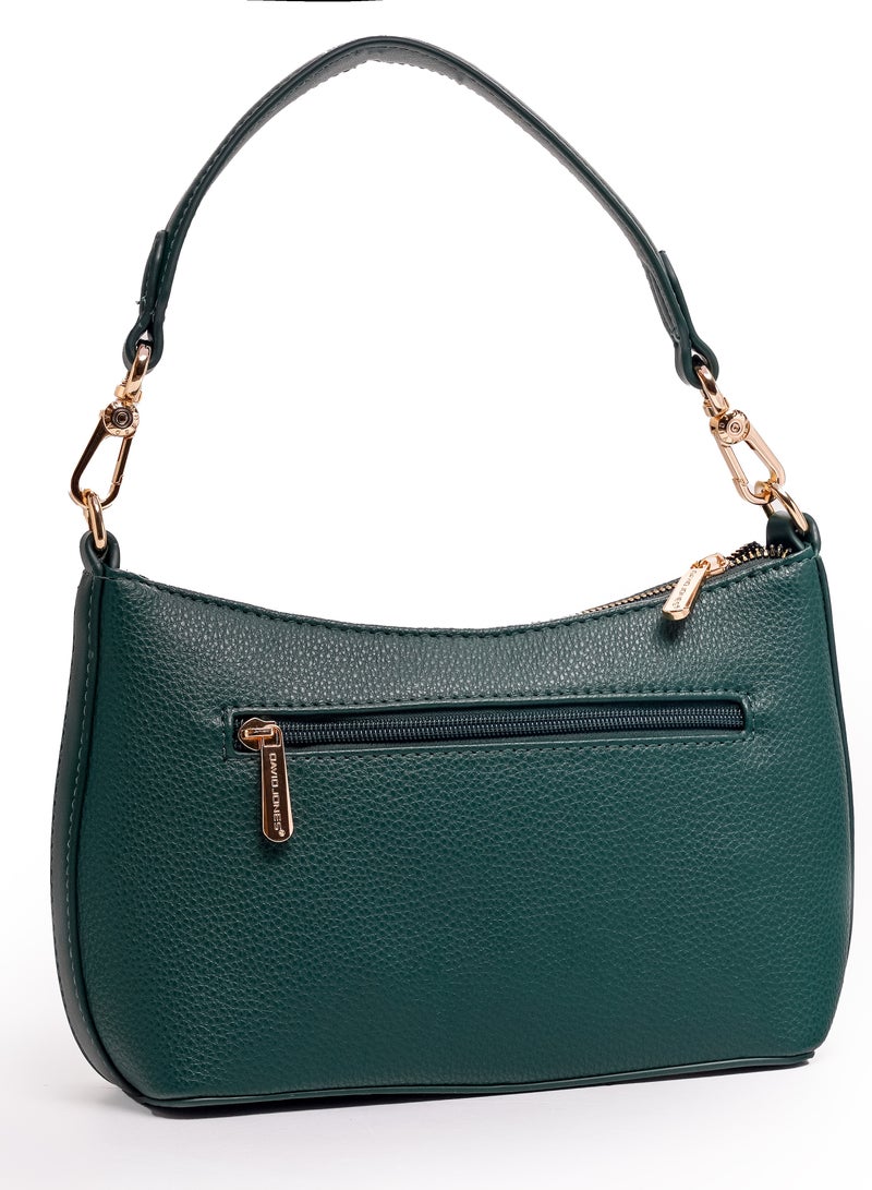 David Jones- Two type adjustable Strap bag with Minimal style Design- loose style Daily bag made of fine quality Model cm6934A- Spacious Big Everyday bag for All women - Image 2