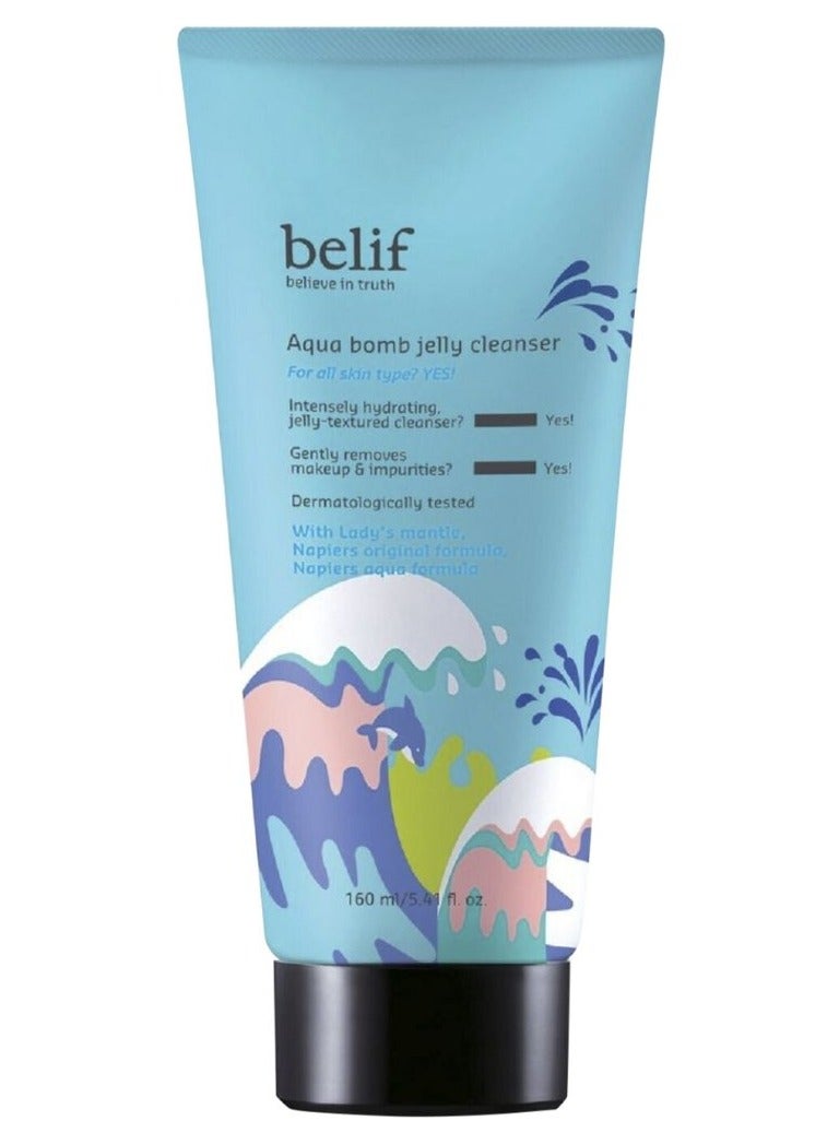 Belif Aqua Bomb Jelly Cleanser Hydrating 160ml - Image 1