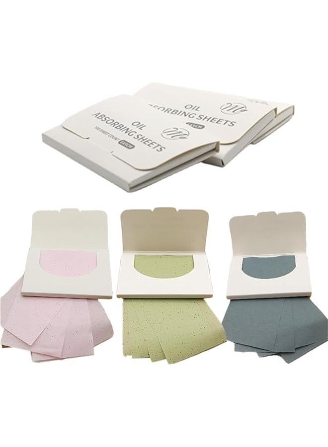 BWSJ Premium Face Oil Blotting Paper for Oil Control with Green Tea and Rose  300 Sheets - Image 3