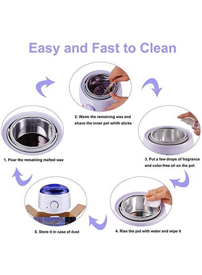 ELRINZA Pro Wax Warmer Hot Wax Heater For Hard, Strip and Paraffin Waxing, Automatic Wax Heaters, wax heater for waxing (QT- Pro Wax) - Image 5