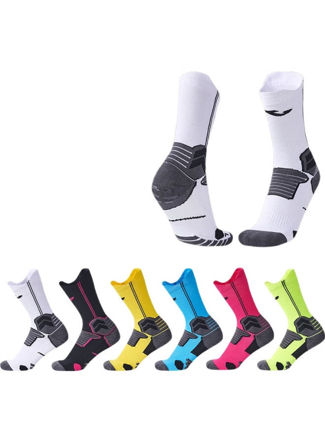 Joma Mid-Calf Soccer Socks For Adults, Silicone Non-Slip Anti-Slip Terry Bottom Sports Socks, Sweat-Absorbing Breathable Odor-Resistant Football Socks - Image 3