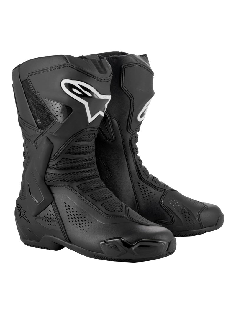 Alpinestars SMX6 v3 Vented Motorcycle Boots Advanced Ventilation Superior Grip Durable Design HighPerformance Comfort 45 Black - Image 2