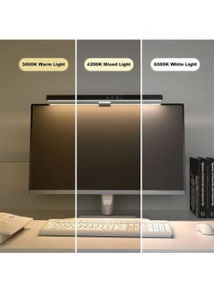 Arabest RGB Monitor Screen Led Lights Eye Caring PC Monitor Led Bar Space Saving Desk Lamp with Auto-dimming for Home/Office/Study/Gaming  (Curved Screen)  - Image 3